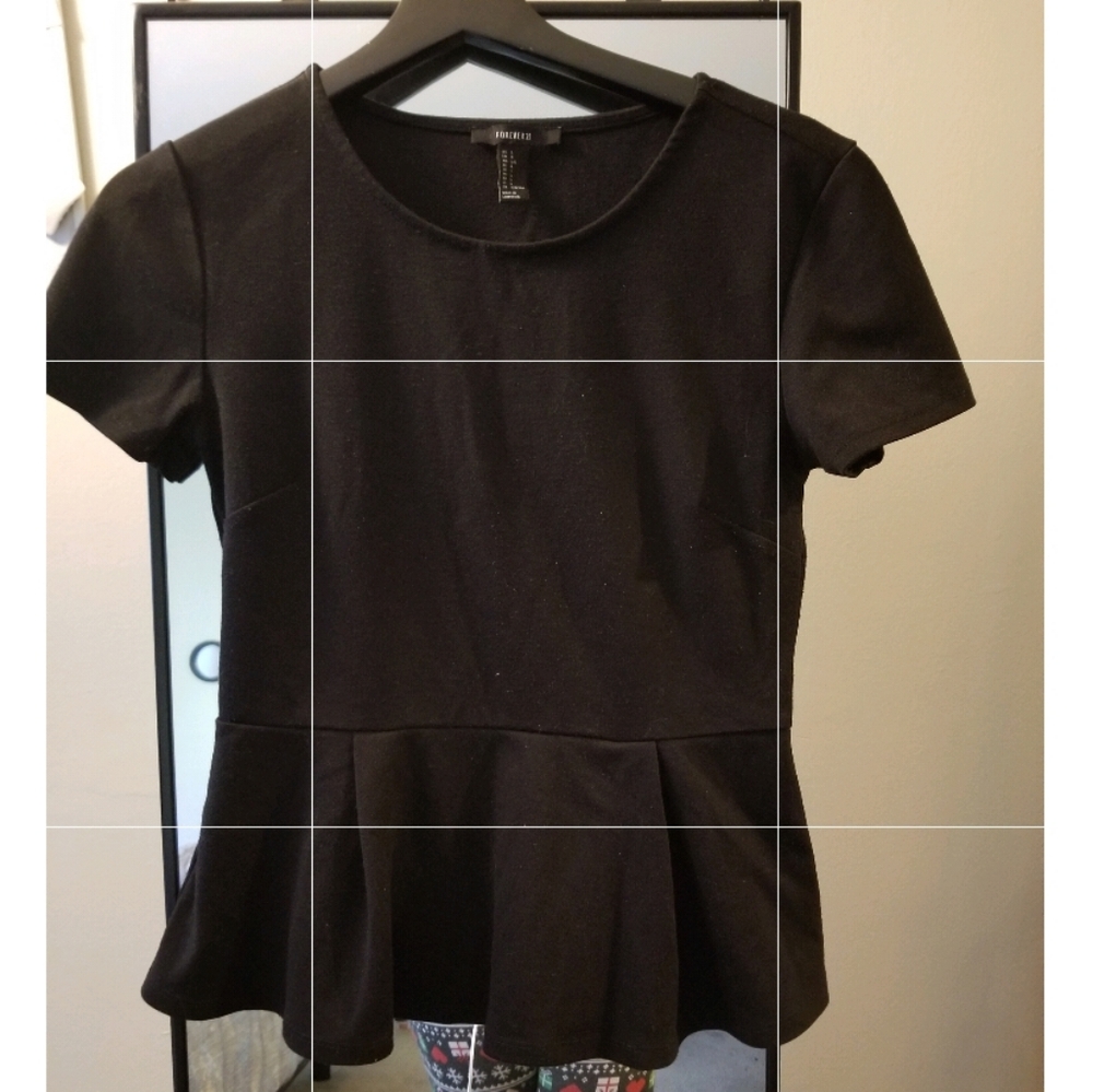 Forever 21 Peplum Top